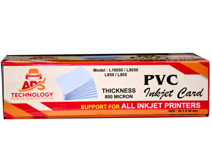 APS PVC ID Cards Plain White for Inkjet Printers Set of 230 Cards 1 Box - Image 4