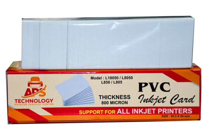 APS PVC ID Cards Plain White for Inkjet Printers Set of 230 Cards 1 Box - Image 5
