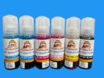 APS Compatible Best Quality Ink for use in Epson L18050, L8050, L8100, EP 057 (6 Color Ink)