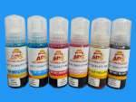 APS Compatible Best Quality Ink for use in Epson L18050, L8050, L8100, EP 057 (6 Color Ink) - Image 4